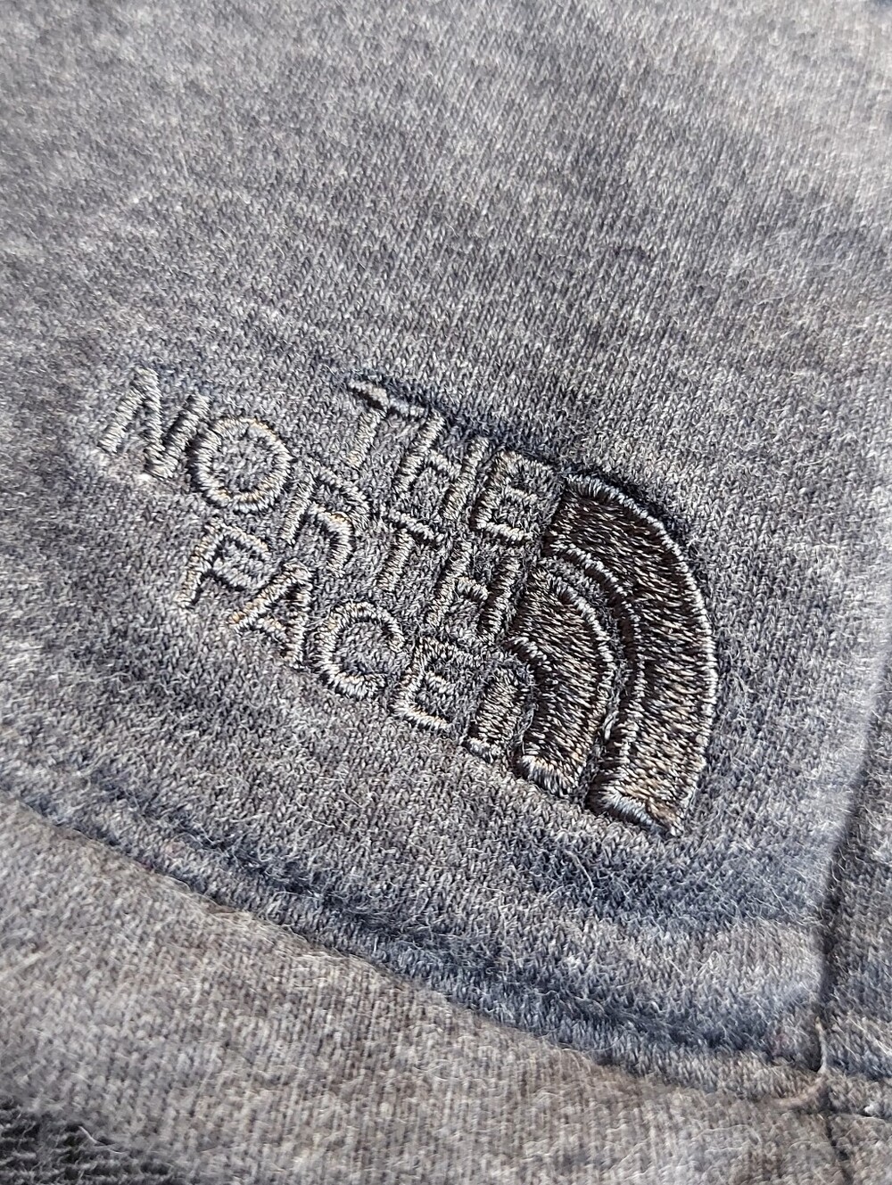The North Face Heather Charcoal Zip Up Hoodie - Picture 2 of 3